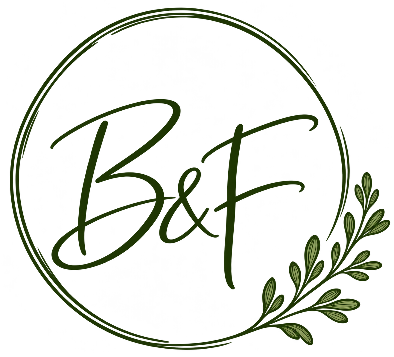 B and F circle mark